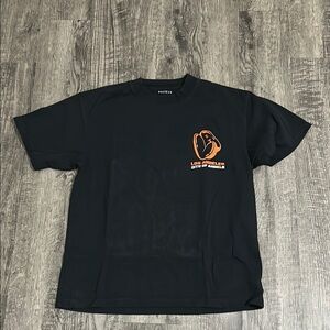 PacSun Black and Orange Short Sleeve Tee